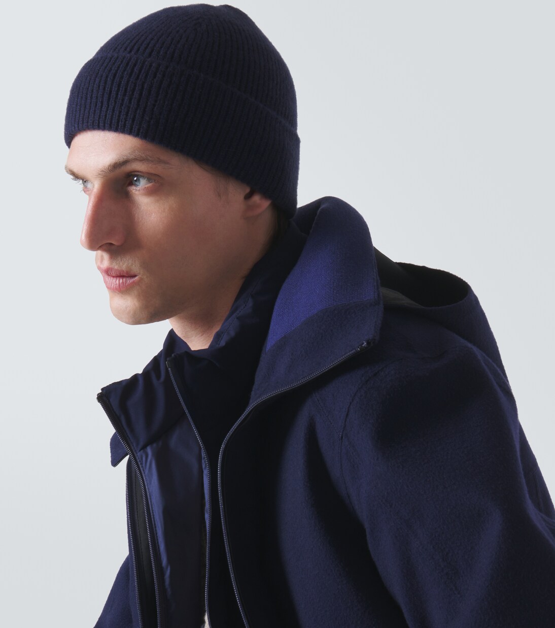 Ribbed-knit cashmere beanie | Zegna
