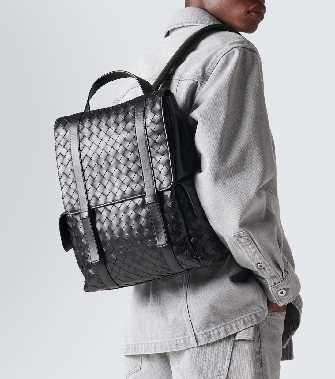 Back To School Intrecciato leather backpack | Bottega Veneta