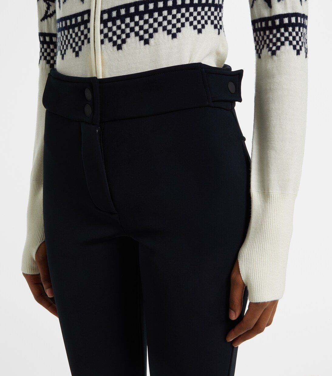 Wool intarsia bodysuit | Perfect Moment