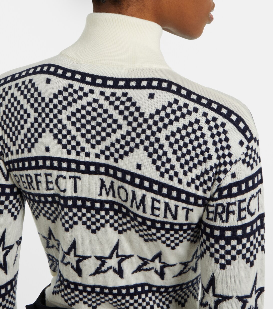 Wool intarsia bodysuit | Perfect Moment