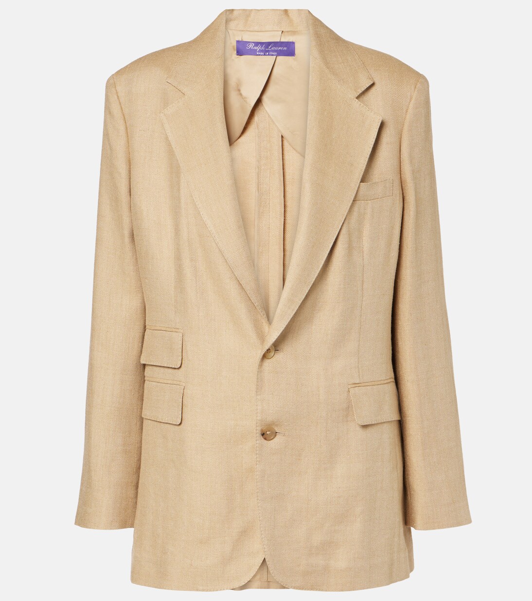 Russel silk and linen blazer | Ralph Lauren Collection