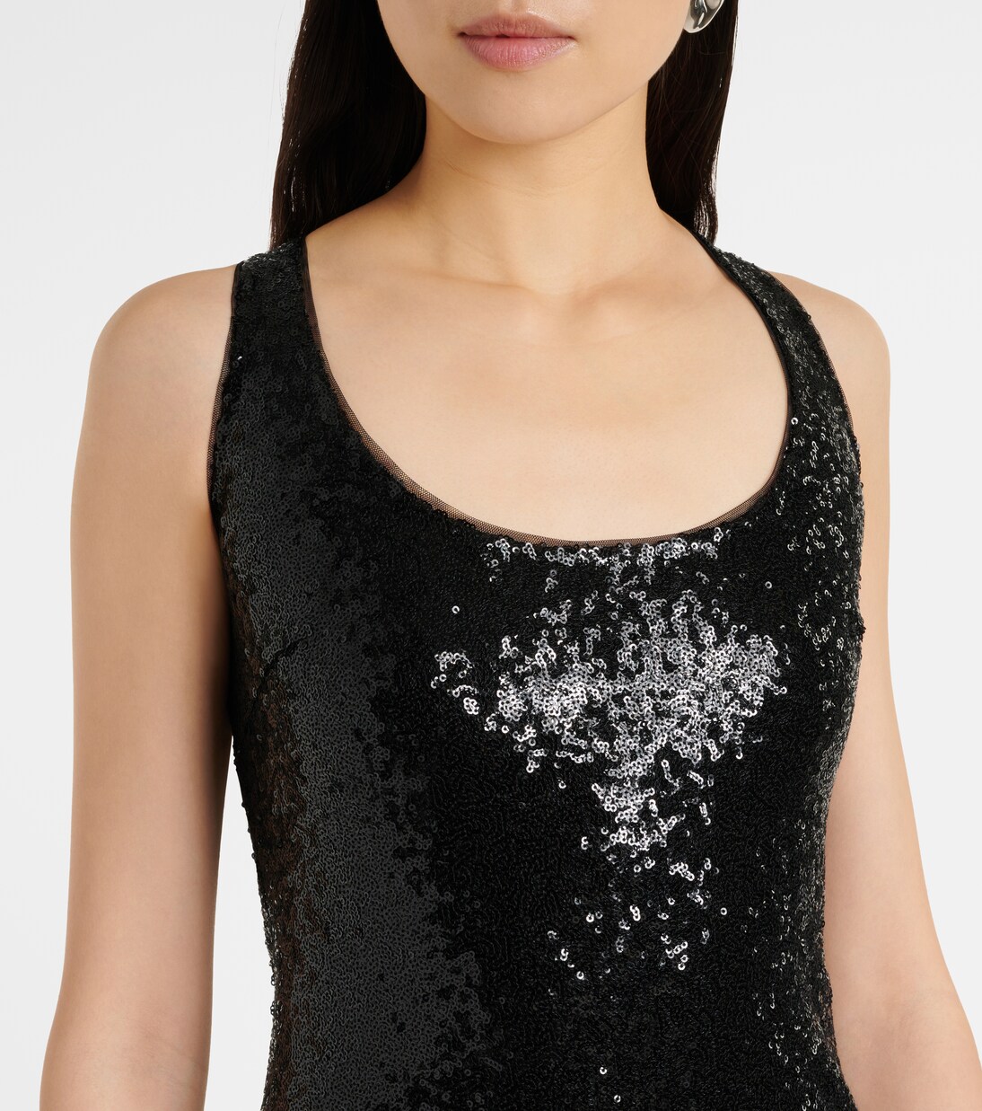 Robe longue à sequins | Polo Ralph Lauren