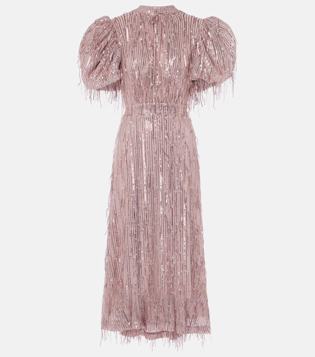 Robe midi à sequins | Rotate