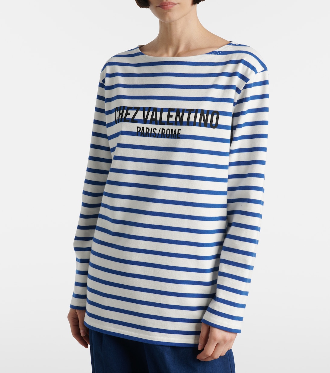 T-shirt Chez Valentino en coton | Valentino