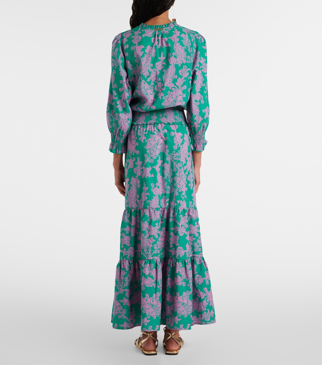 Maxikleid Santa Rosa aus einem Baumwollgemisch | Heidi Klein