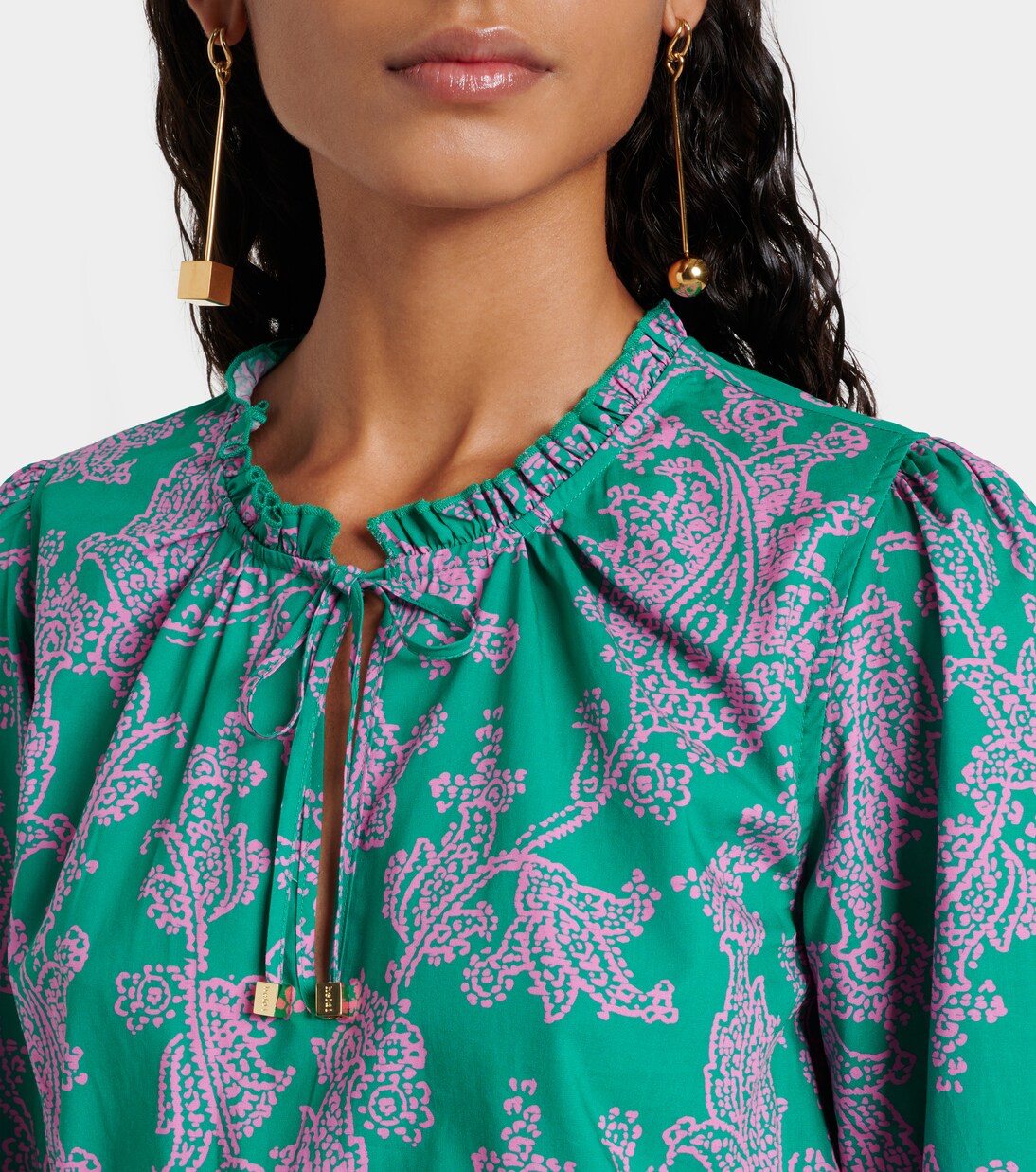 Maxikleid Santa Rosa aus einem Baumwollgemisch | Heidi Klein