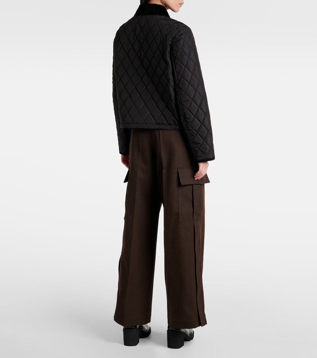 Veste matelassée Burberry Check | Burberry