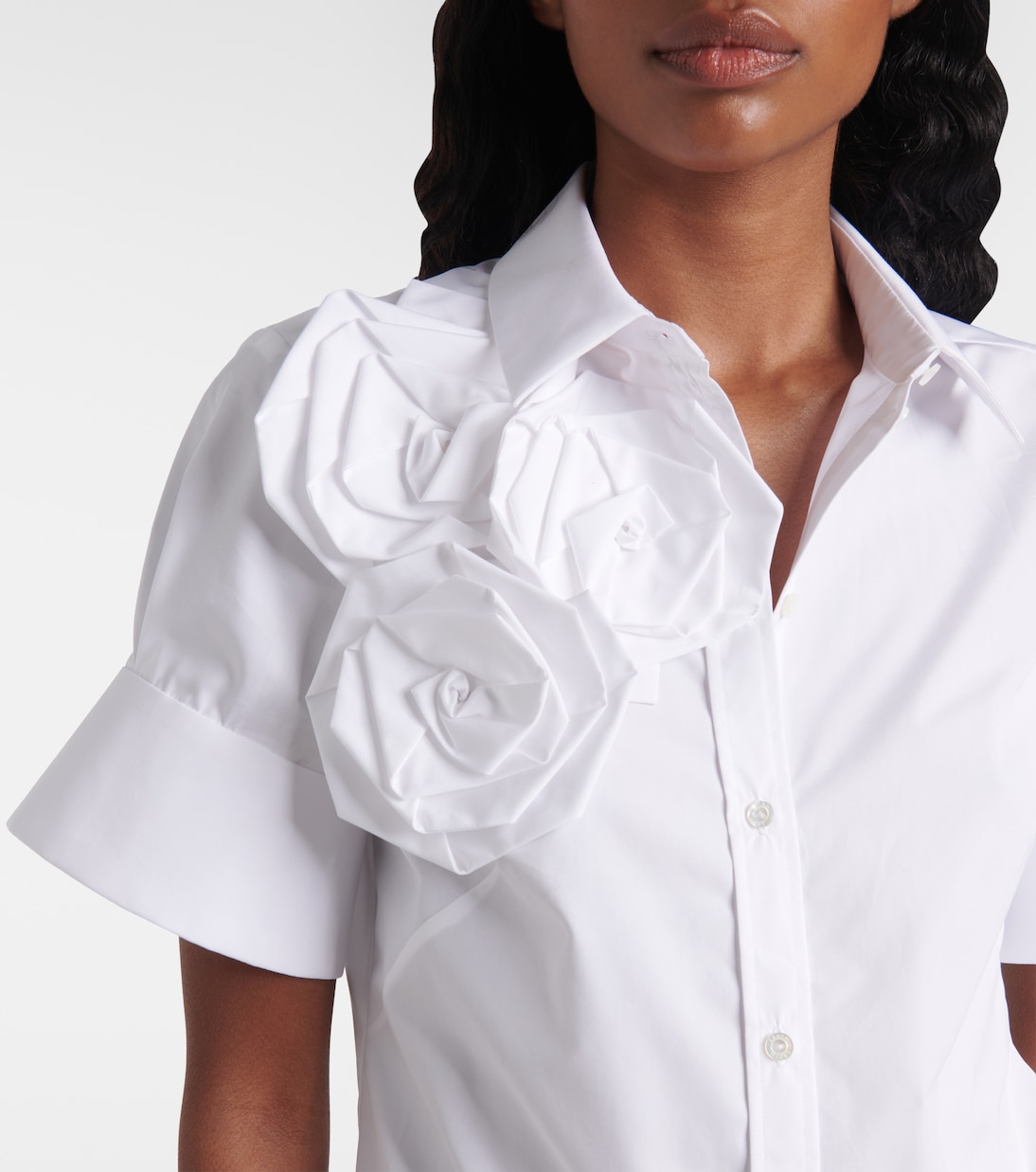 Chemise en coton à fleurs | Erdem