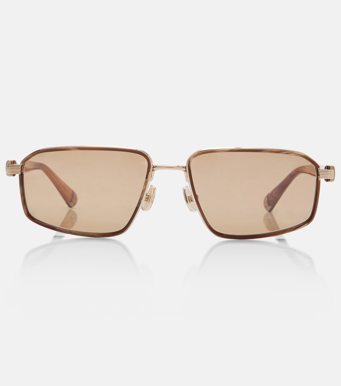 Jarama rectangular sunglasses | Brunello Cucinelli