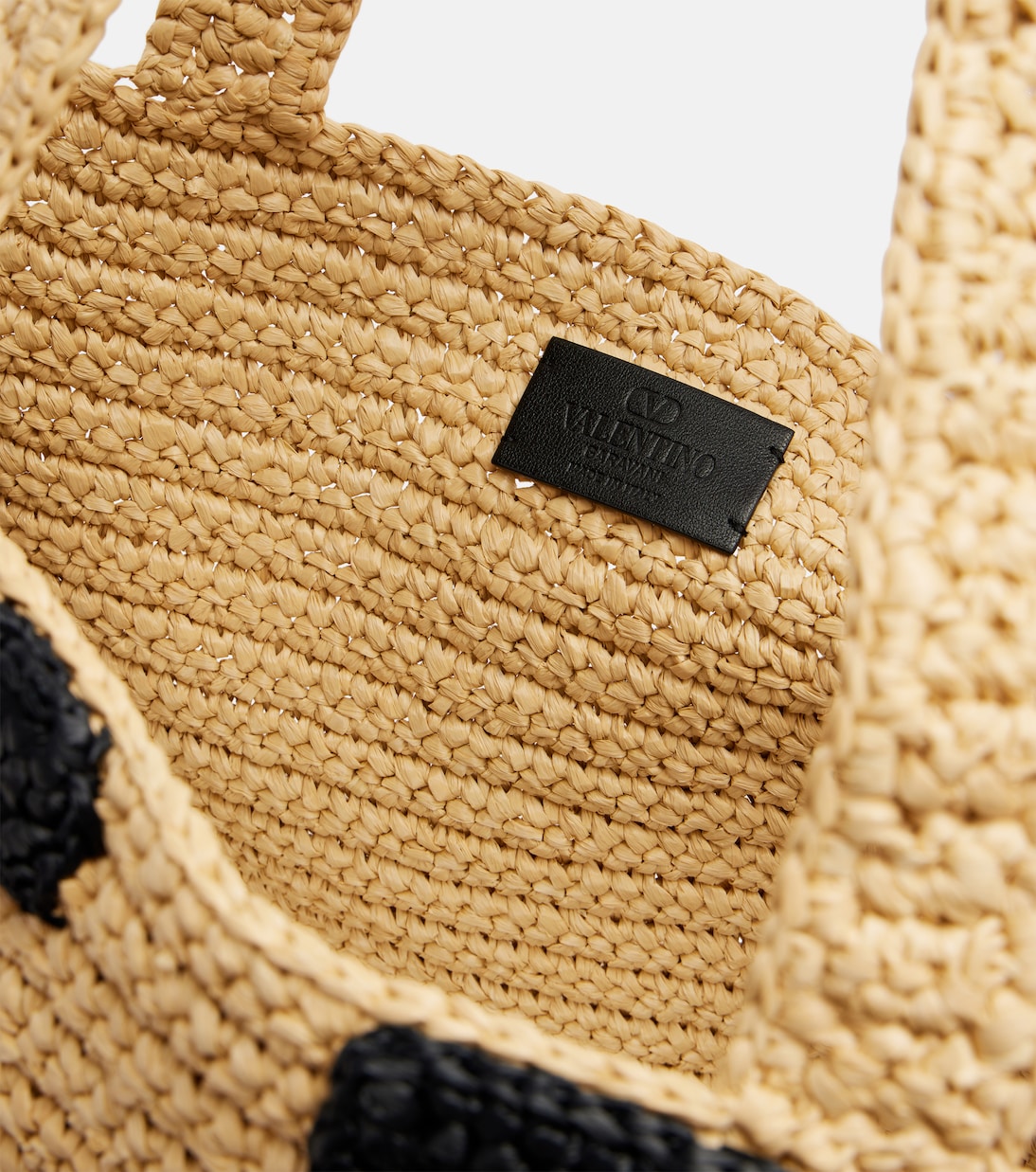 Tote Bag Viva Superstar Large aus Häkelstrick | Valentino Garavani