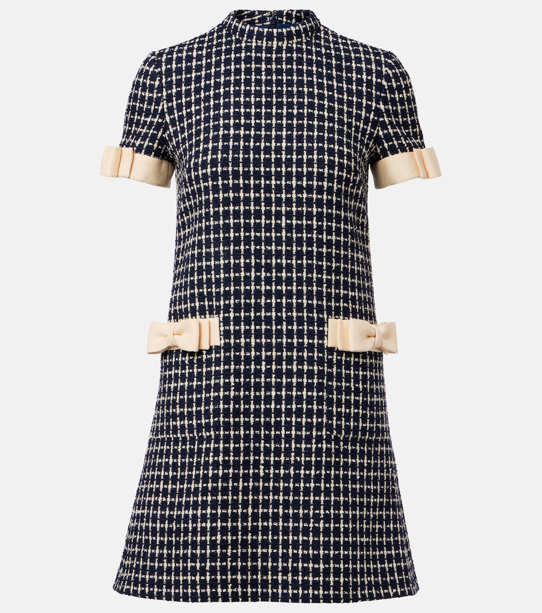 Mossi wool-blend bouclé minidress | Valentino