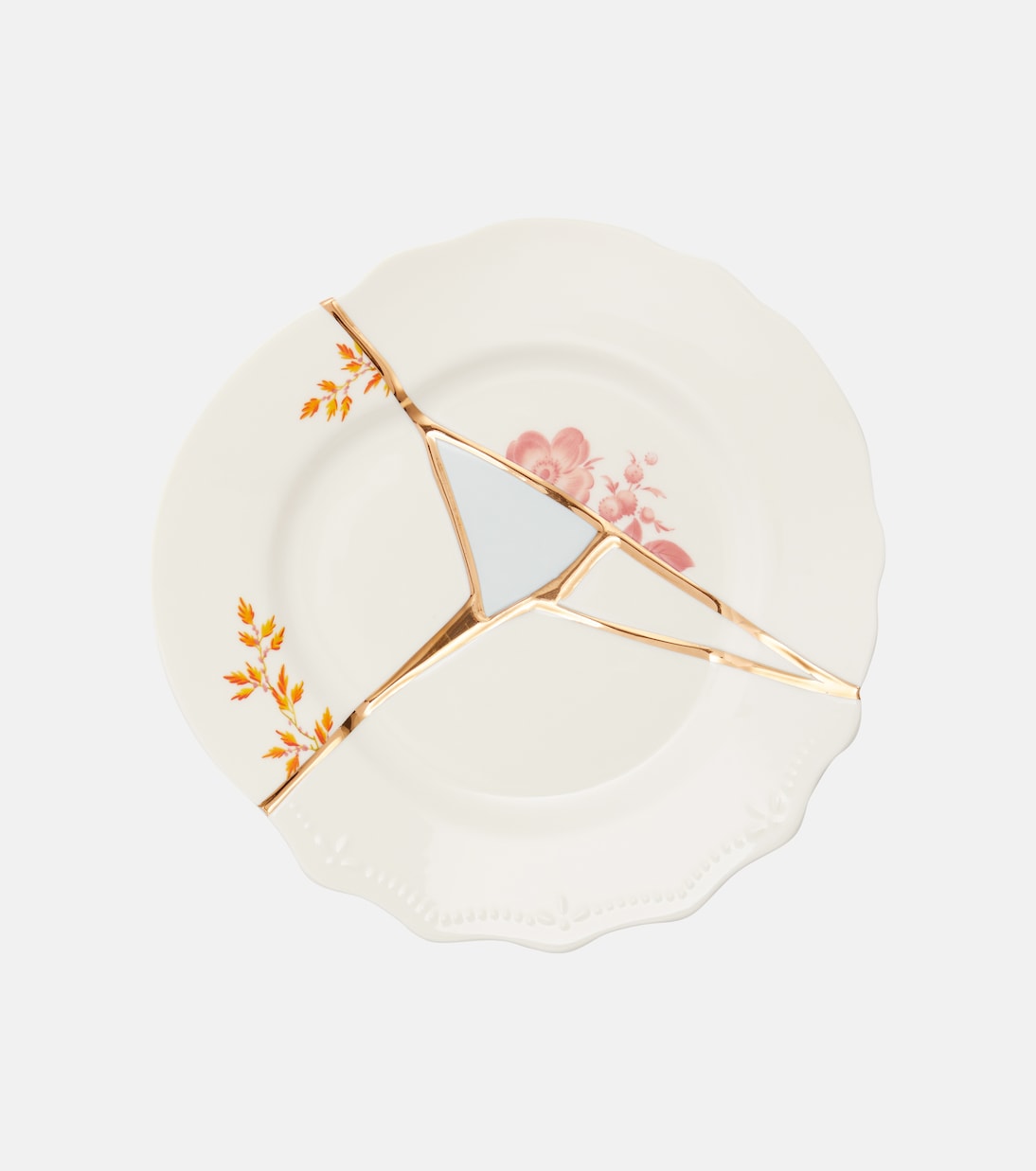 Assiette à dessert Kintsugi par Marcantonio Raimondi Malerba | Seletti