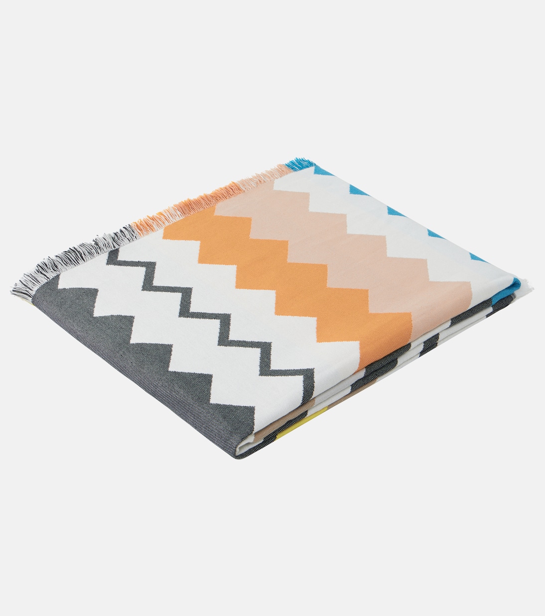 Fouta Zigzag cotton beach towel | Missoni