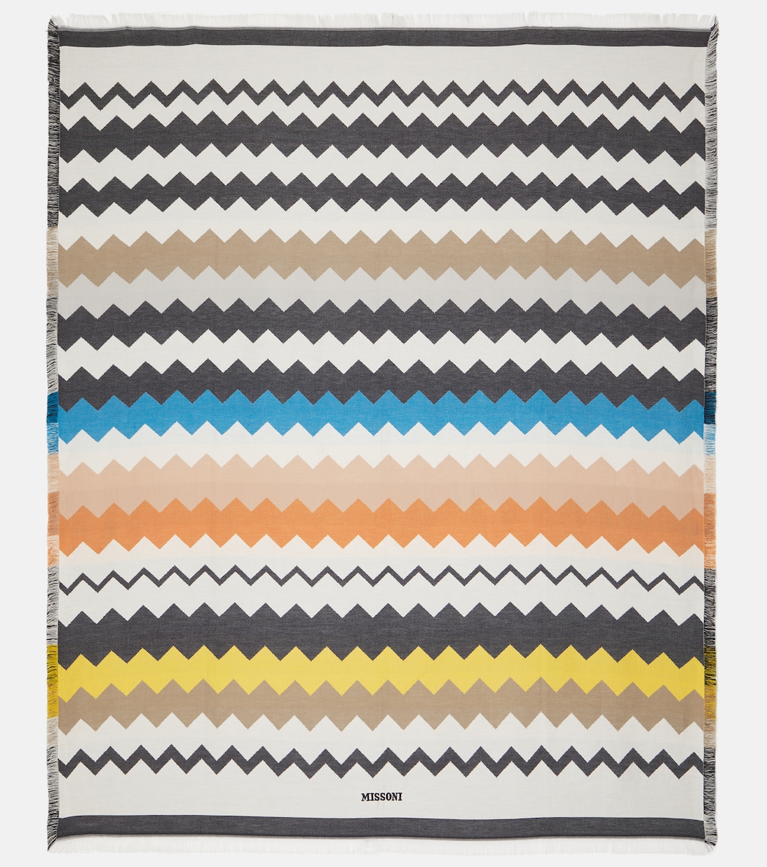 Fouta Zigzag cotton beach towel | Missoni
