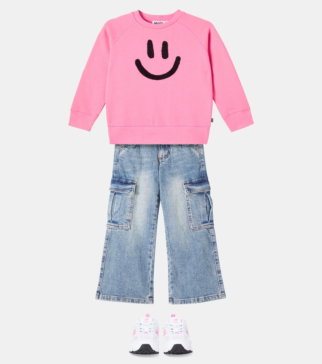 Besticktes Sweatshirt Mike aus Baumwoll-Jersey | Molo