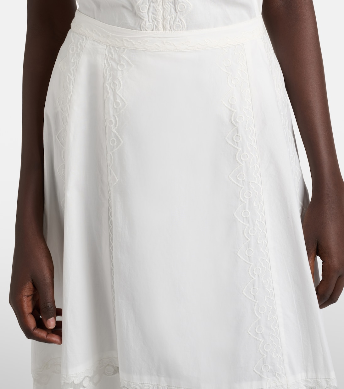 Midirock Lucia aus Baumwolle | Ulla Johnson