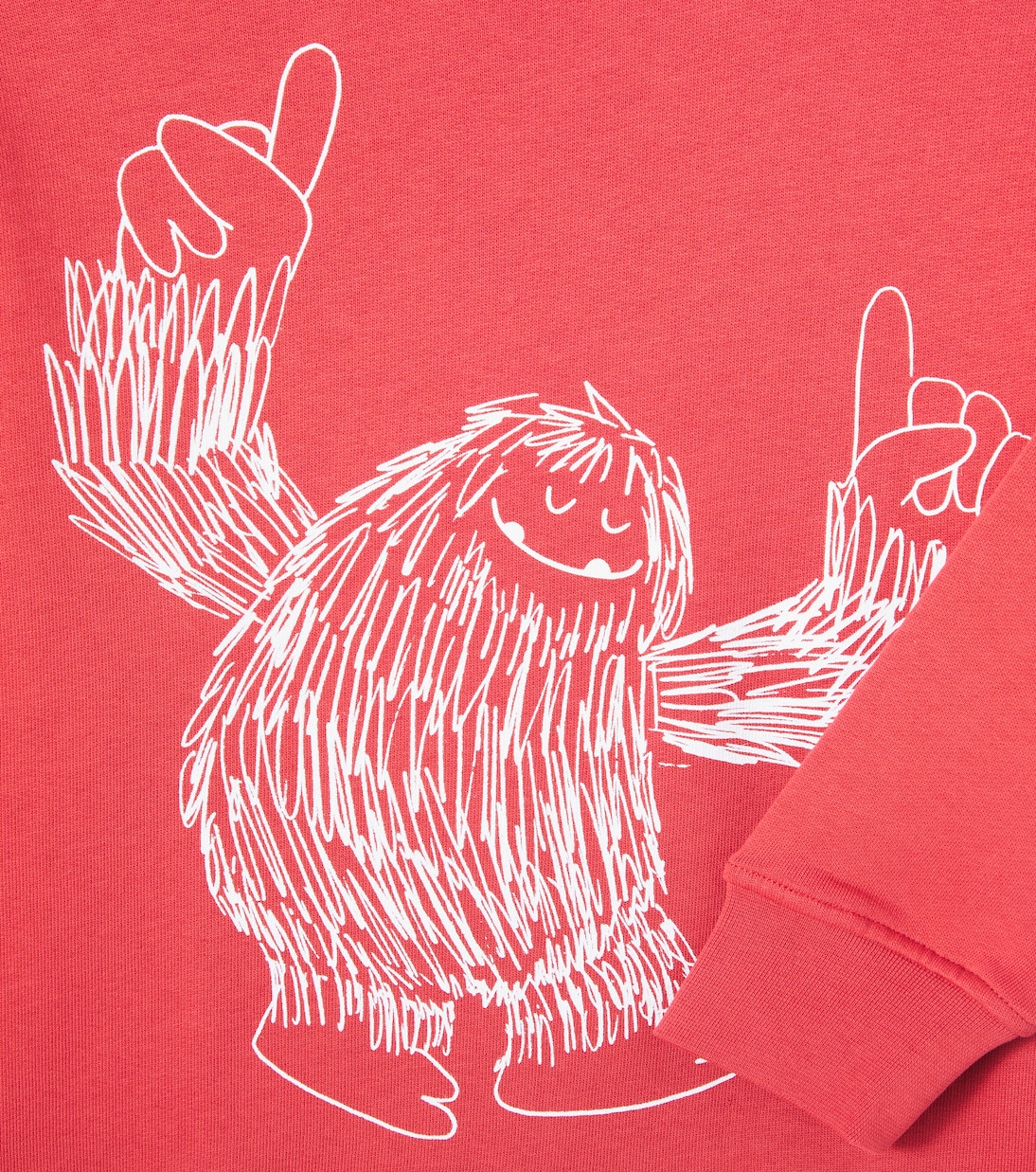 Printed cotton jersey sweatshirt | Stella McCartney Kids