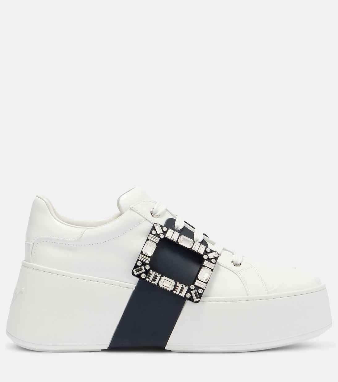 Viv Skate leather platform sneakers | Roger Vivier
