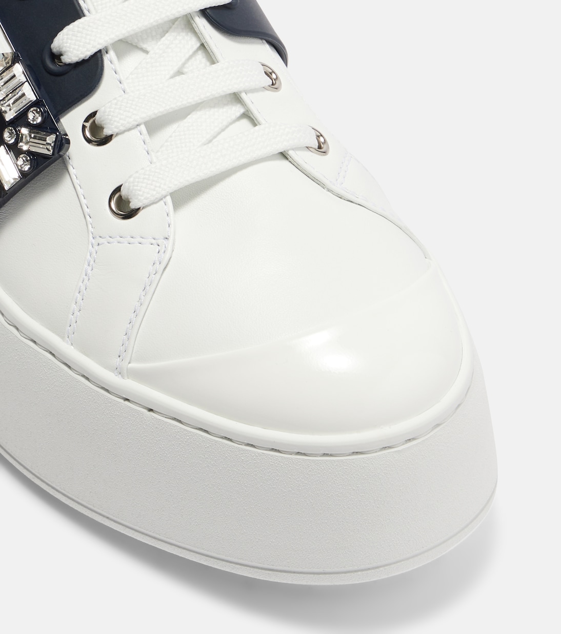 Viv Skate leather platform sneakers | Roger Vivier