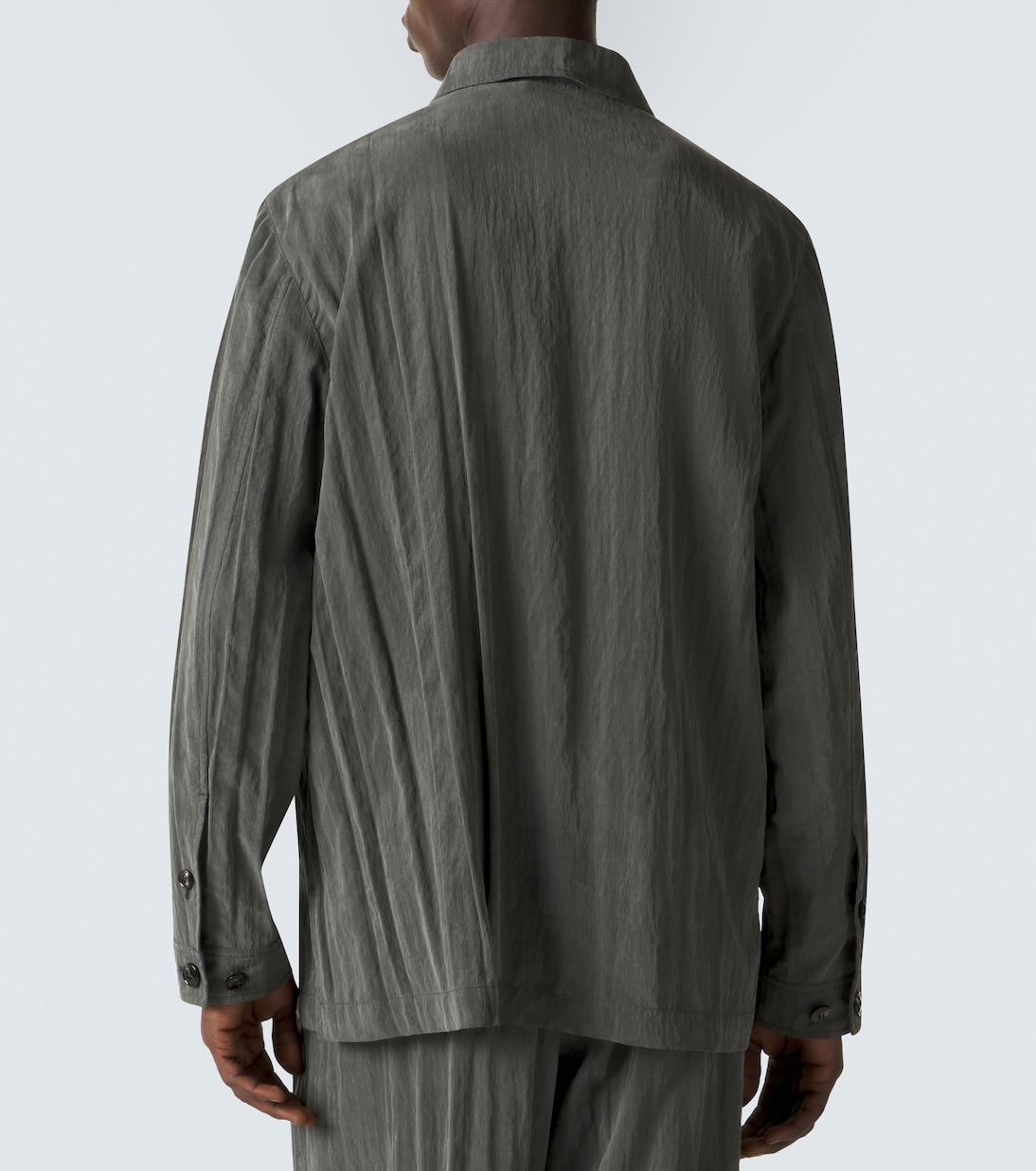 Hemdjacke aus Canvas | Giorgio Armani