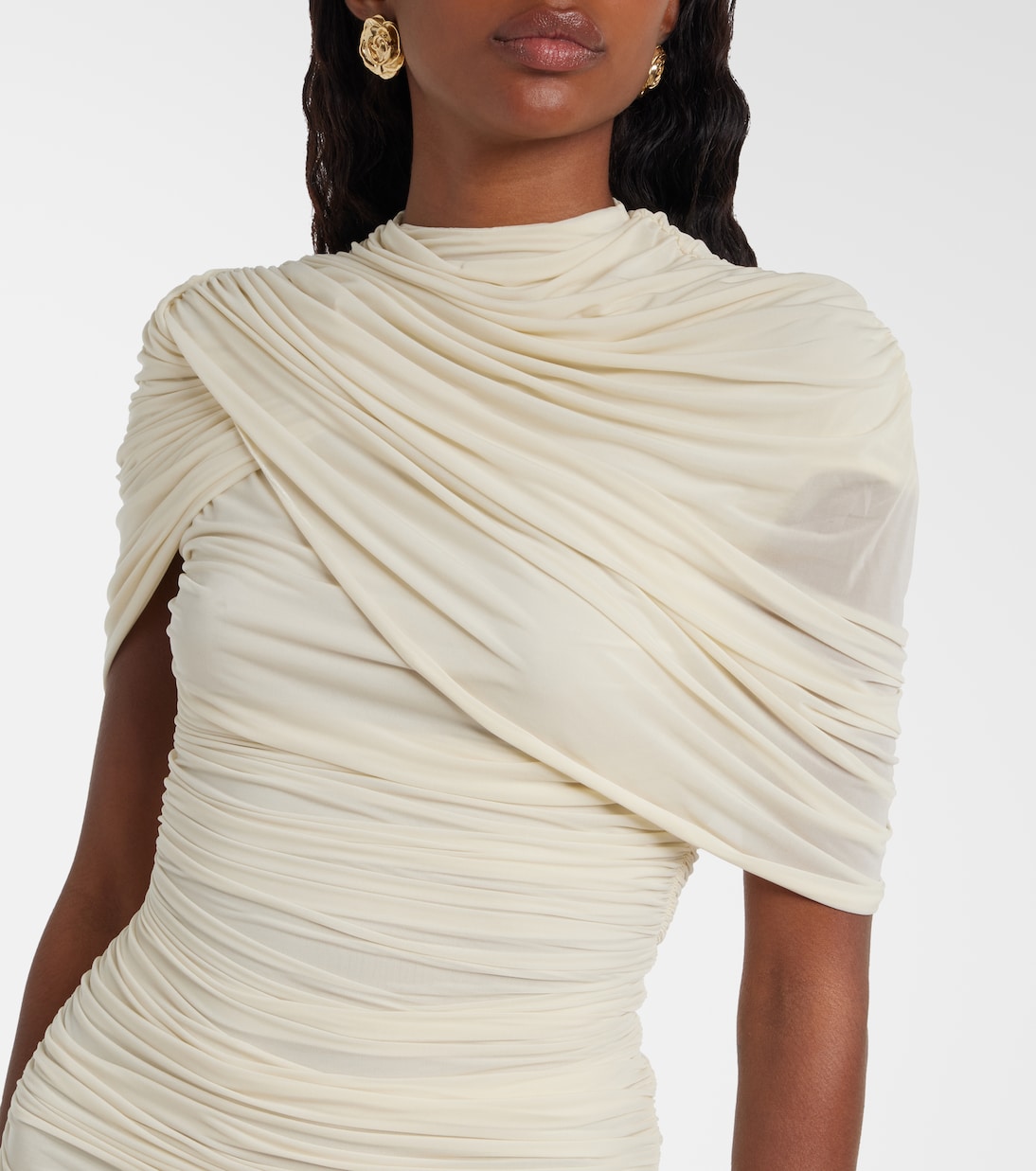 Shirred minidress | Magda Butrym