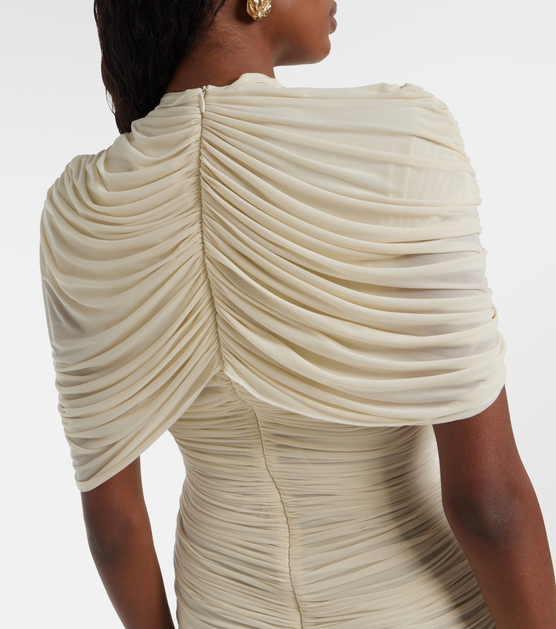 Shirred minidress | Magda Butrym