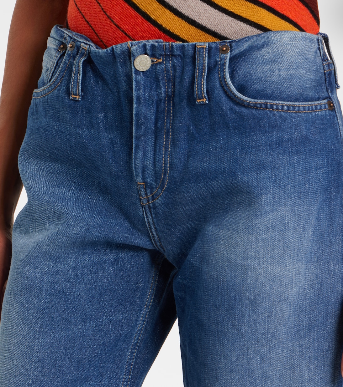 Low-rise wide-leg jeans | Acne Studios