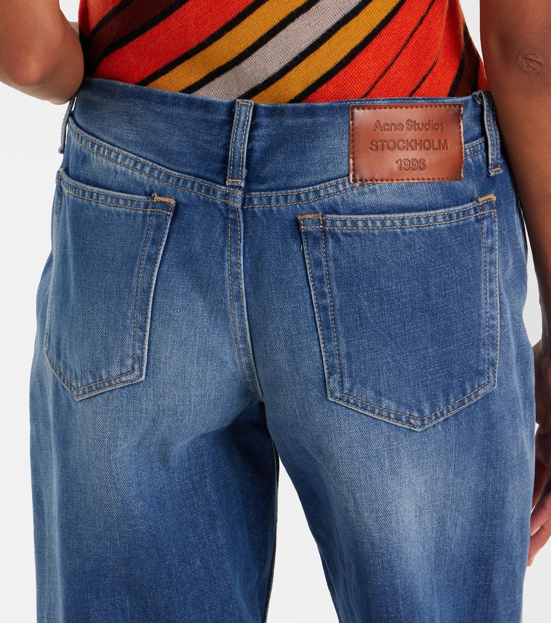 Low-rise wide-leg jeans | Acne Studios
