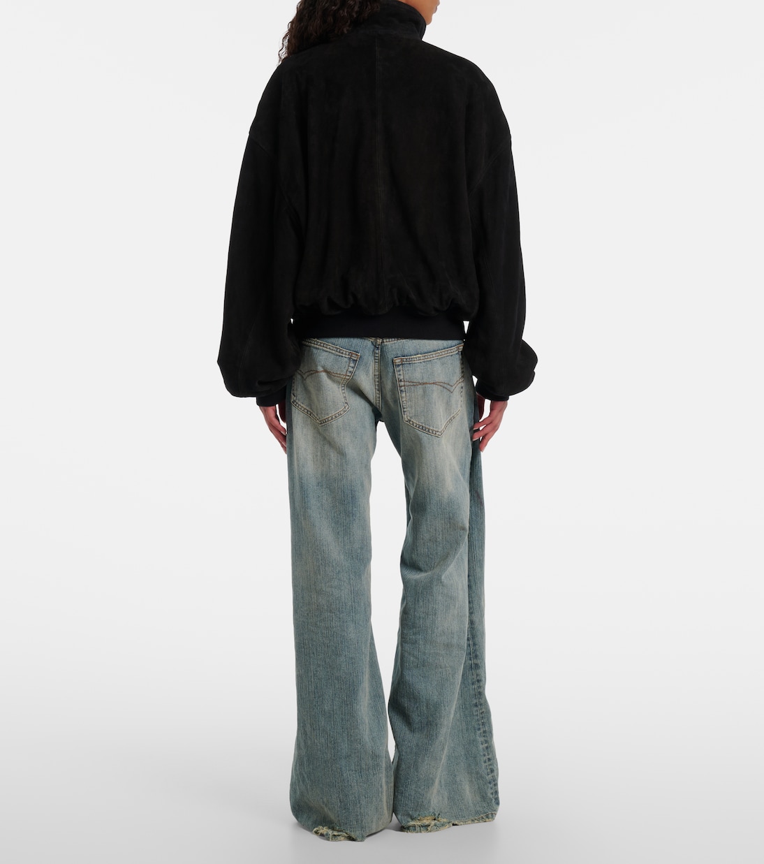 Jacke aus Veloursleder | Balenciaga