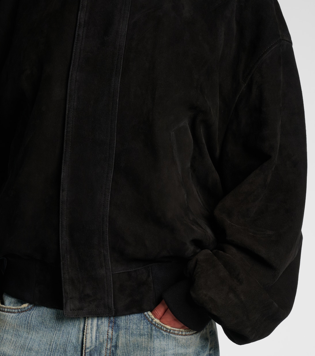 Jacke aus Veloursleder | Balenciaga