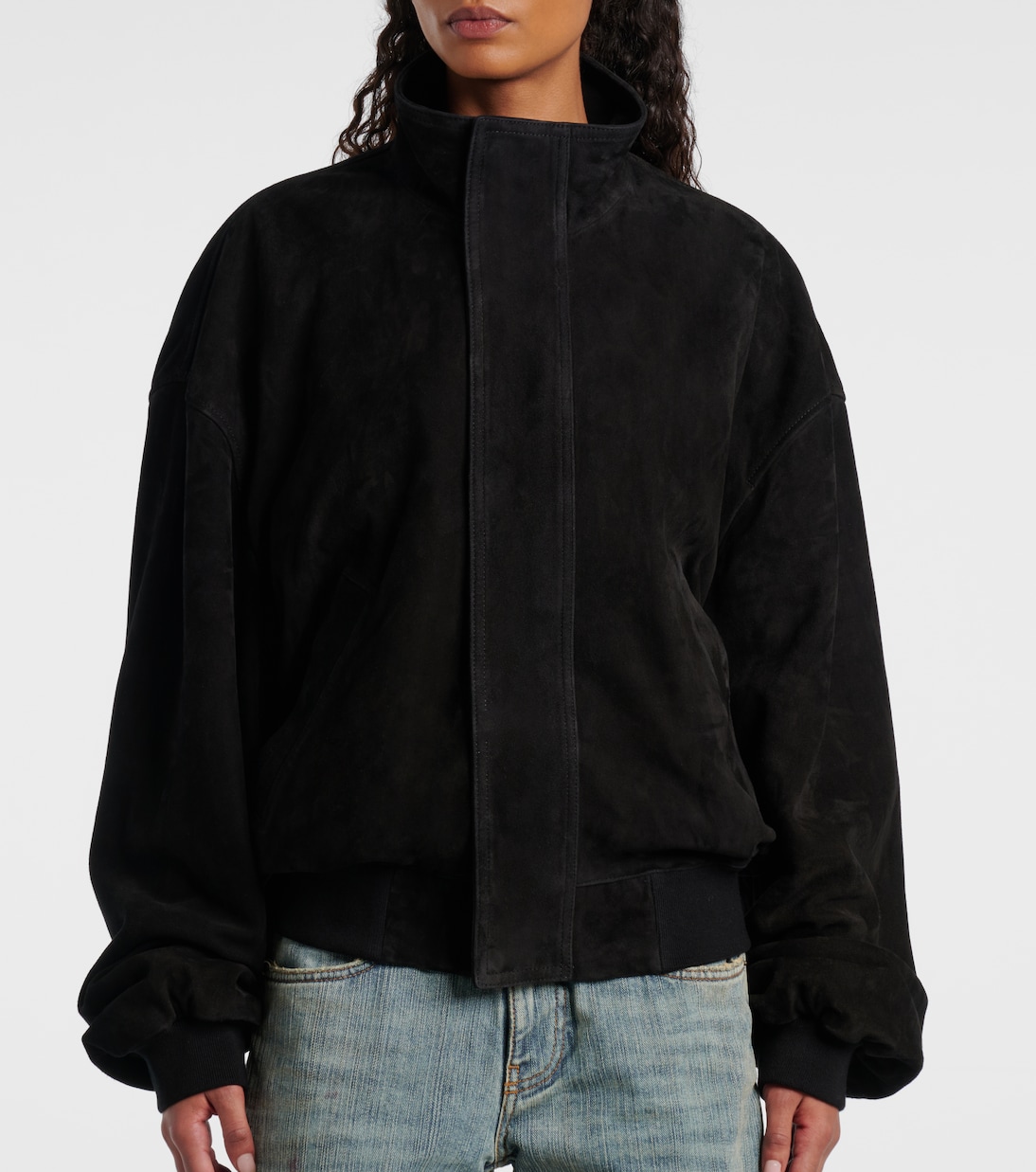 Jacke aus Veloursleder | Balenciaga