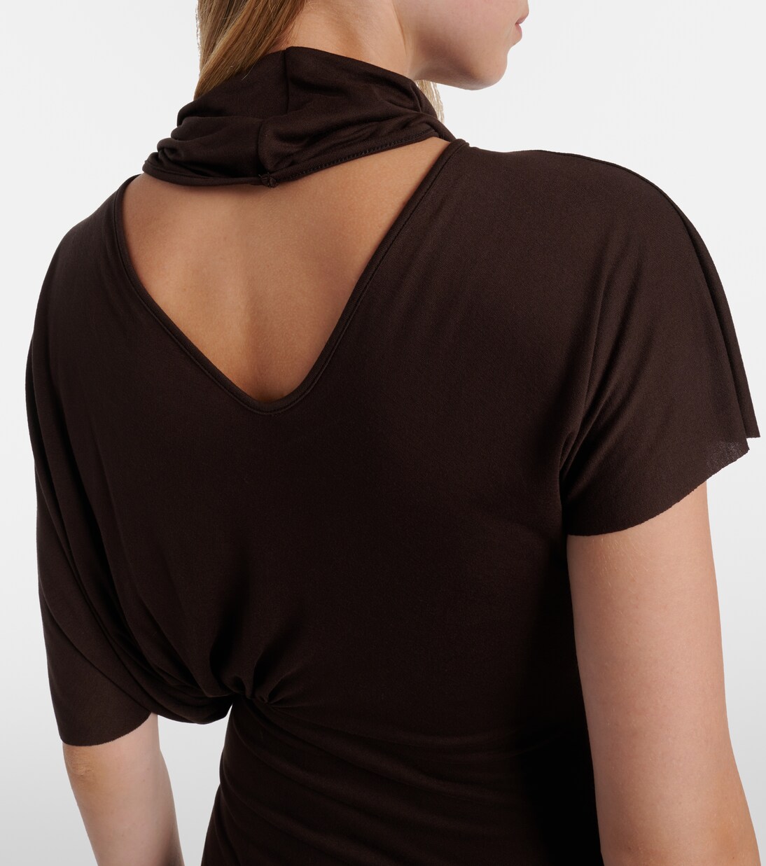 Lilith draped jersey gown | Rick Owens