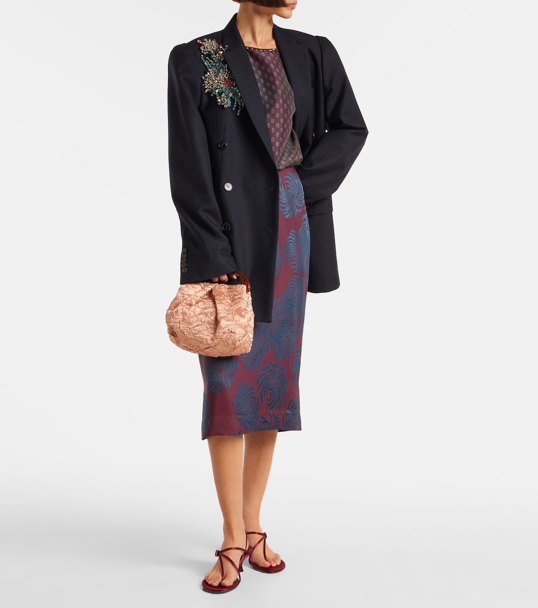 Starry Eyed 55 satin sandals | Herbert Levine