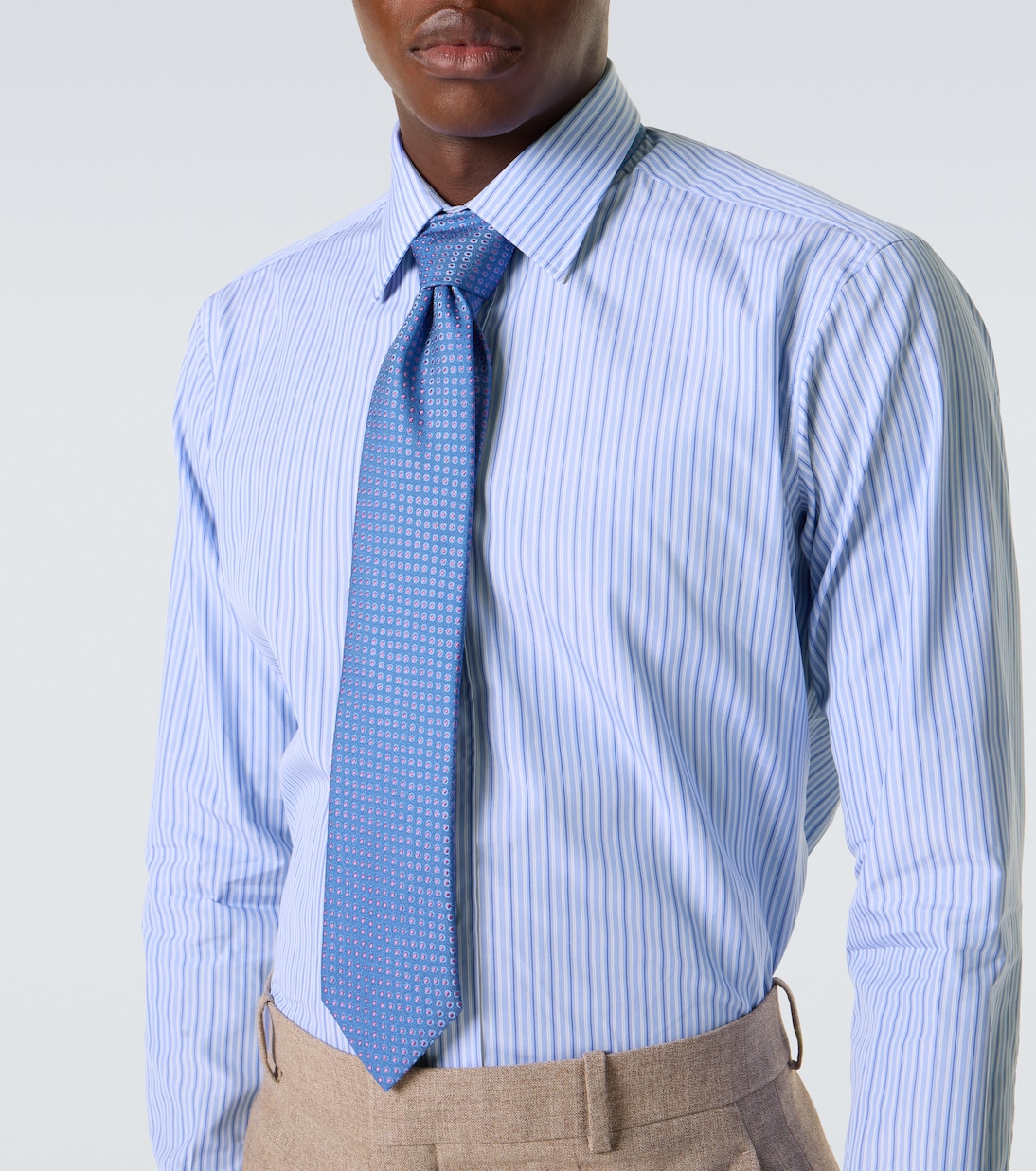 Hemd aus Baumwollpopeline | Charvet