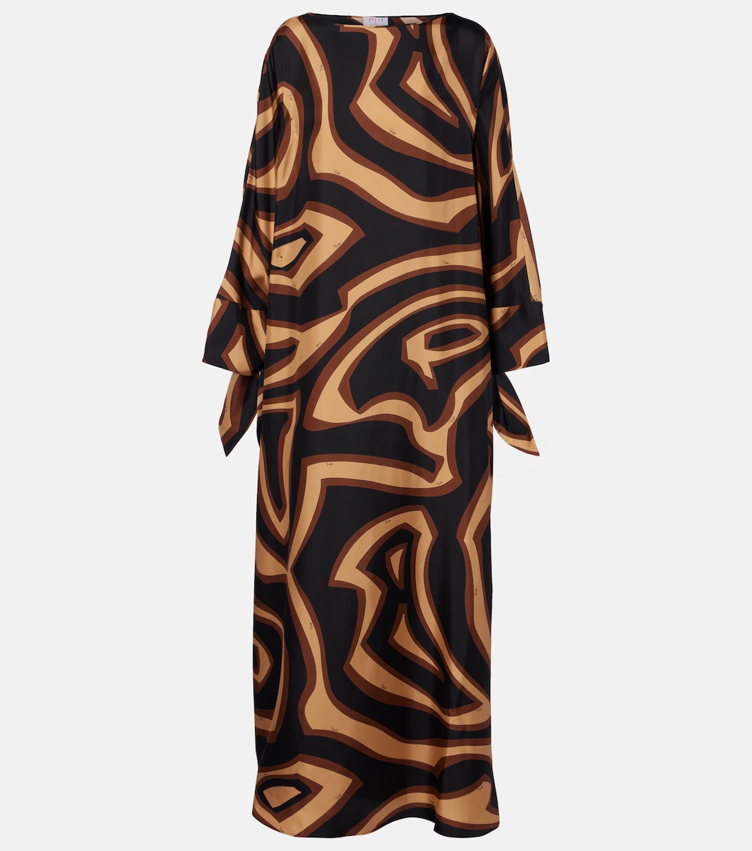 Kaftan Labirinto aus Seidensatin | Pucci