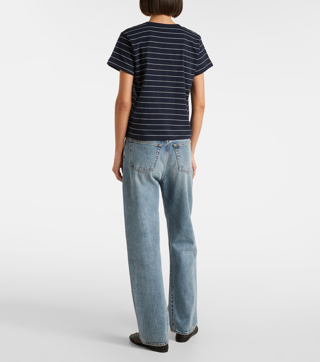 Margo striped cotton jersey T-shirt | Leset