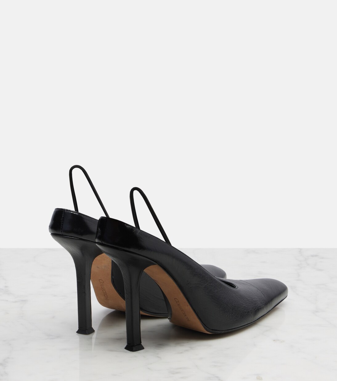 Suki leather slingback pumps | Calvin Klein Collection