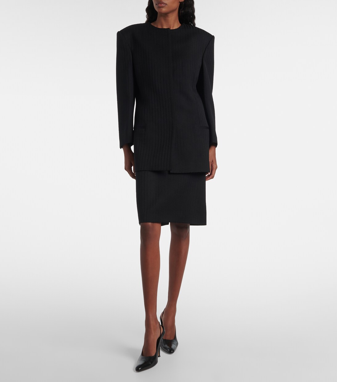 Suki leather slingback pumps | Calvin Klein Collection