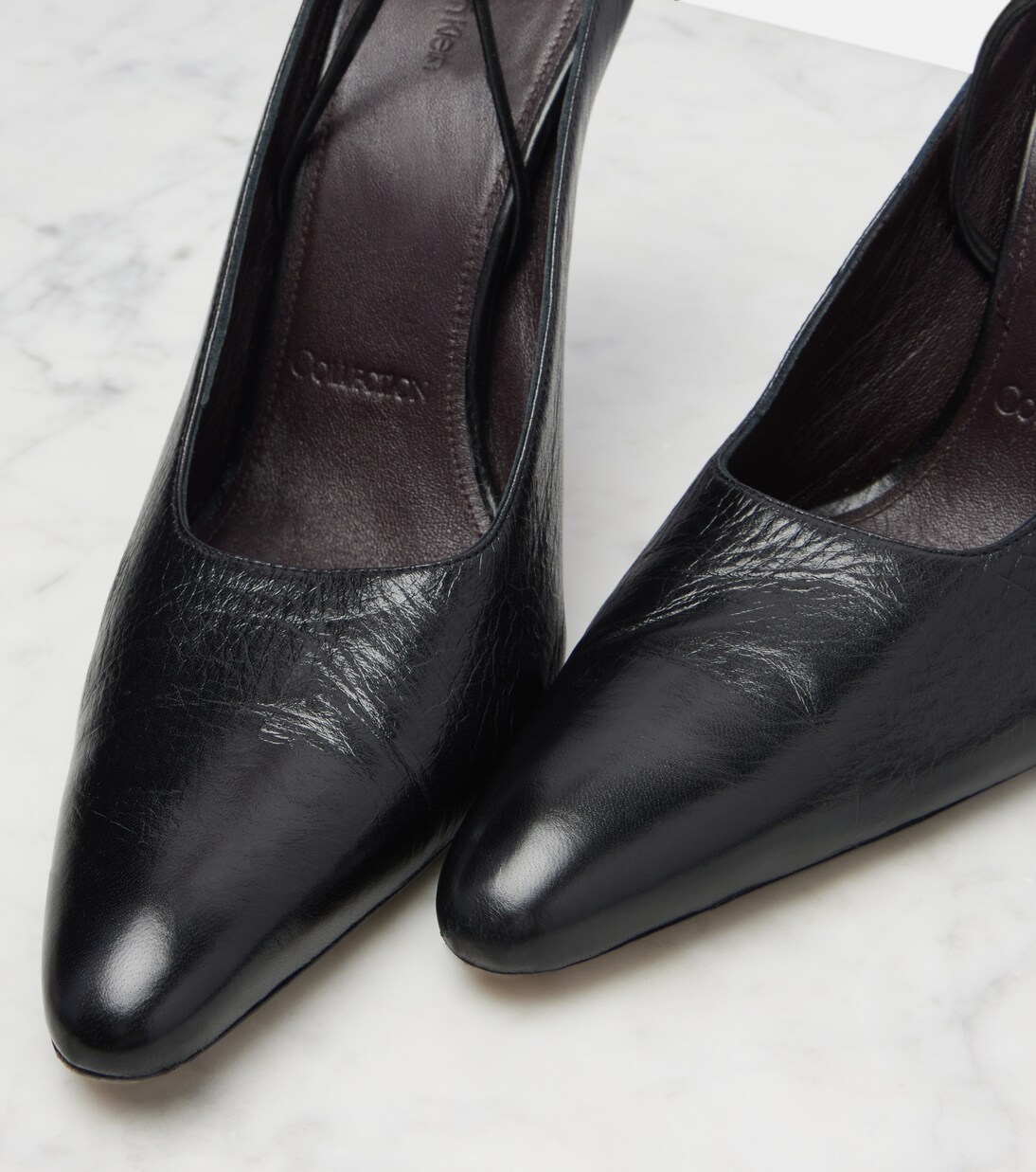 Suki leather slingback pumps | Calvin Klein Collection