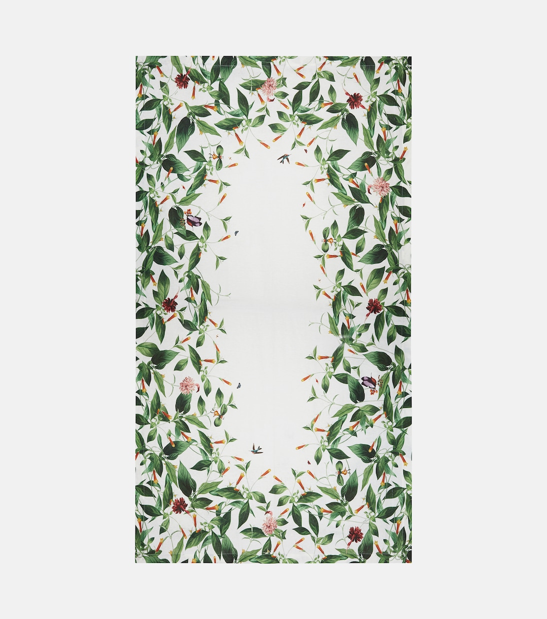 Bosco Blooms Large canvas tablecloth | La DoubleJ