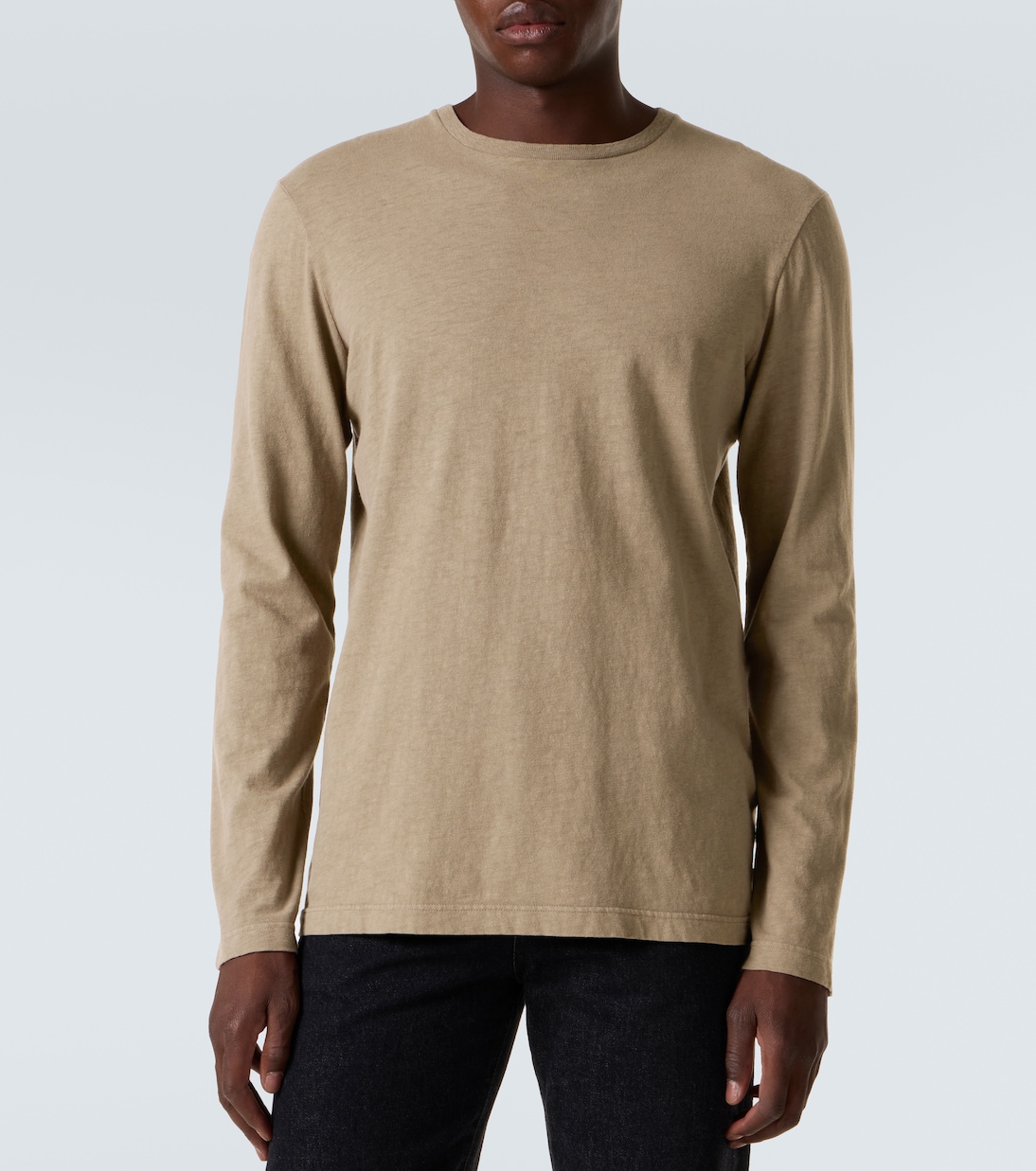 Longsleeve Leon aus Baumwoll-Jersey | The Row