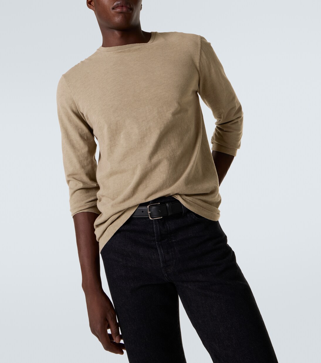 Longsleeve Leon aus Baumwoll-Jersey | The Row