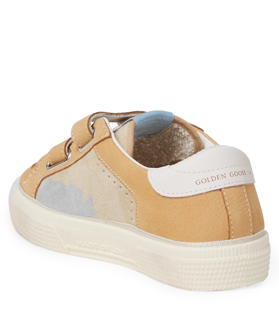 May suede-trimmed sneakers | Golden Goose Kids
