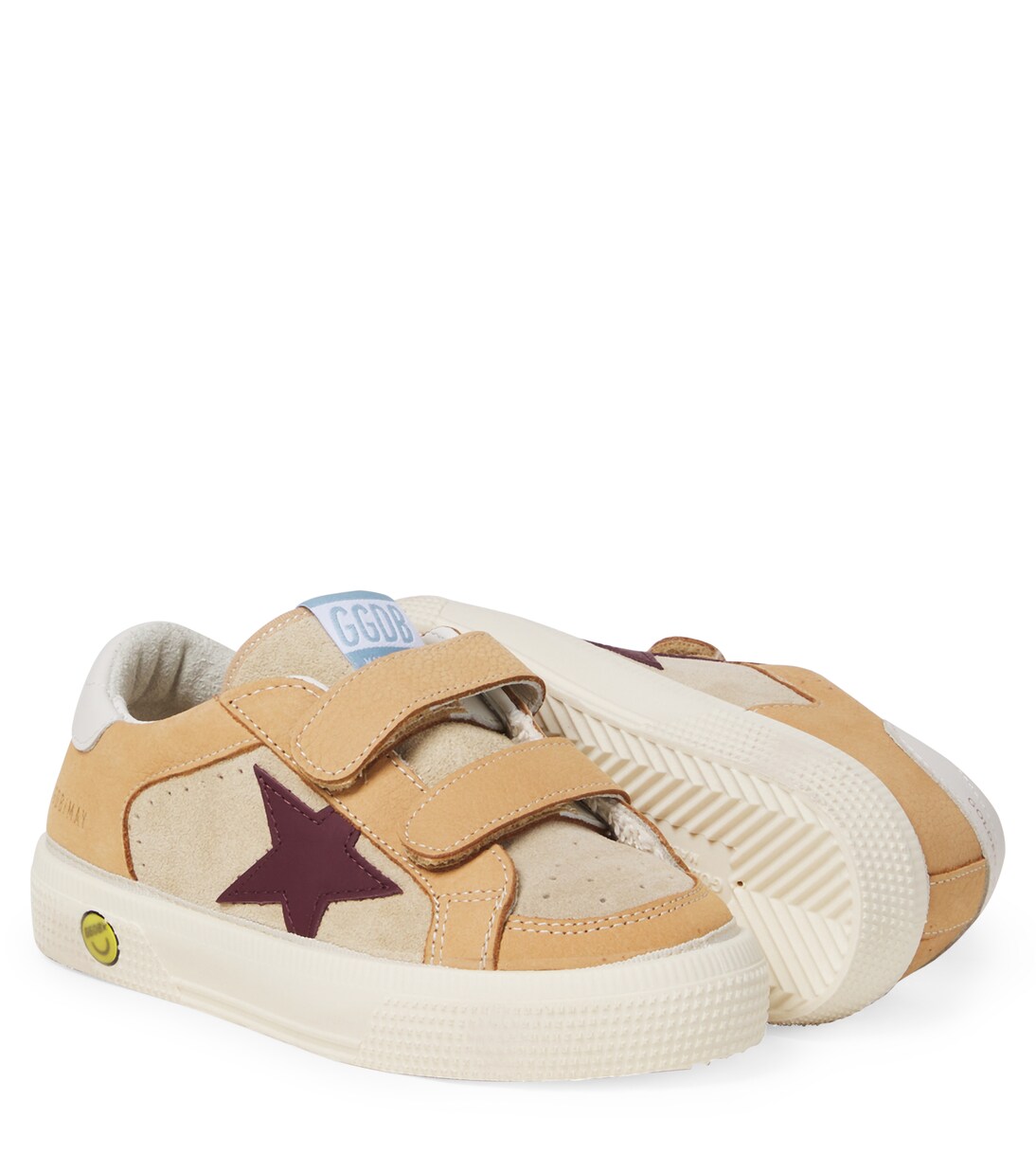 May suede-trimmed sneakers | Golden Goose Kids