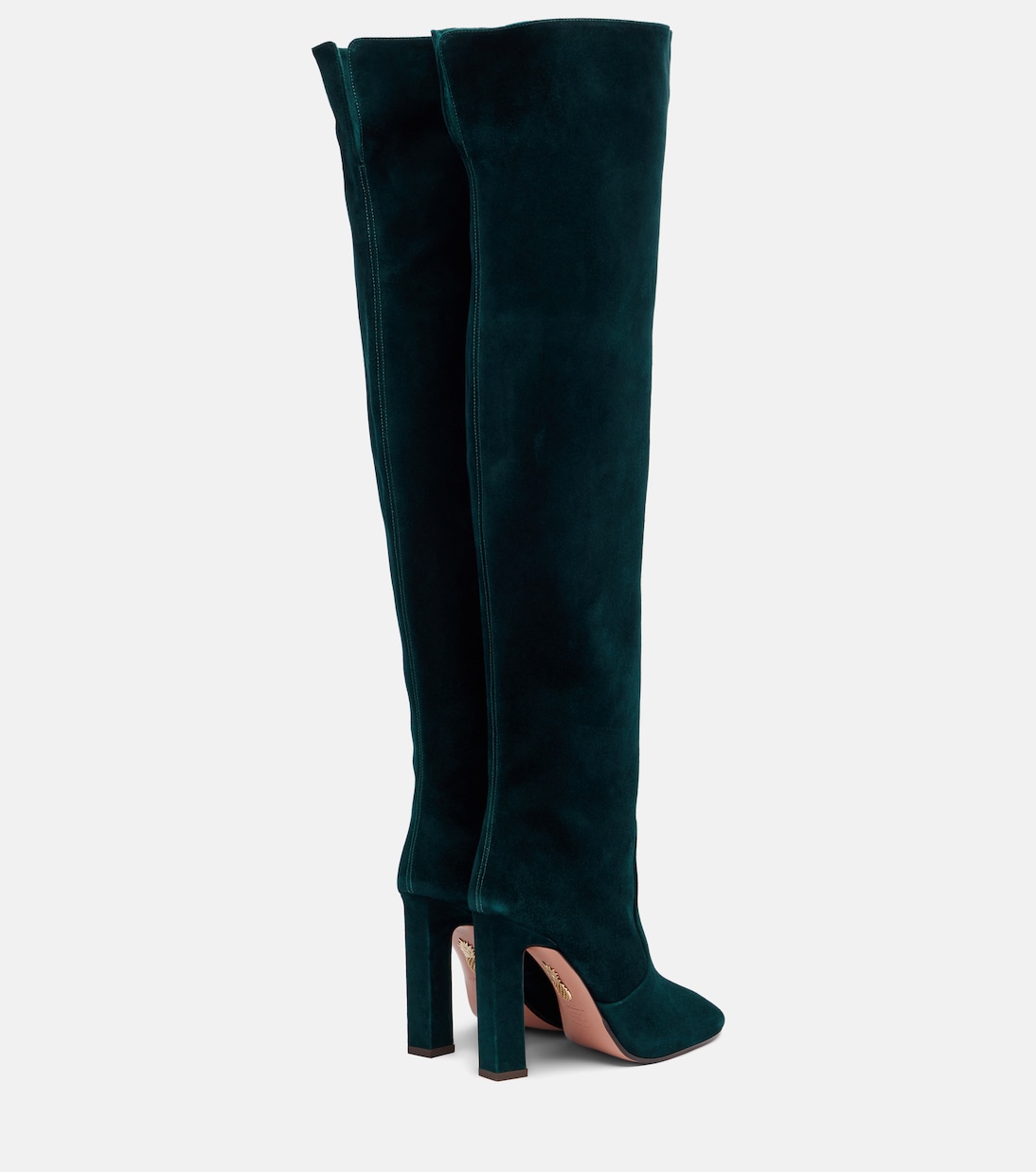 Joplin 105 suede knee-high boots | Aquazzura