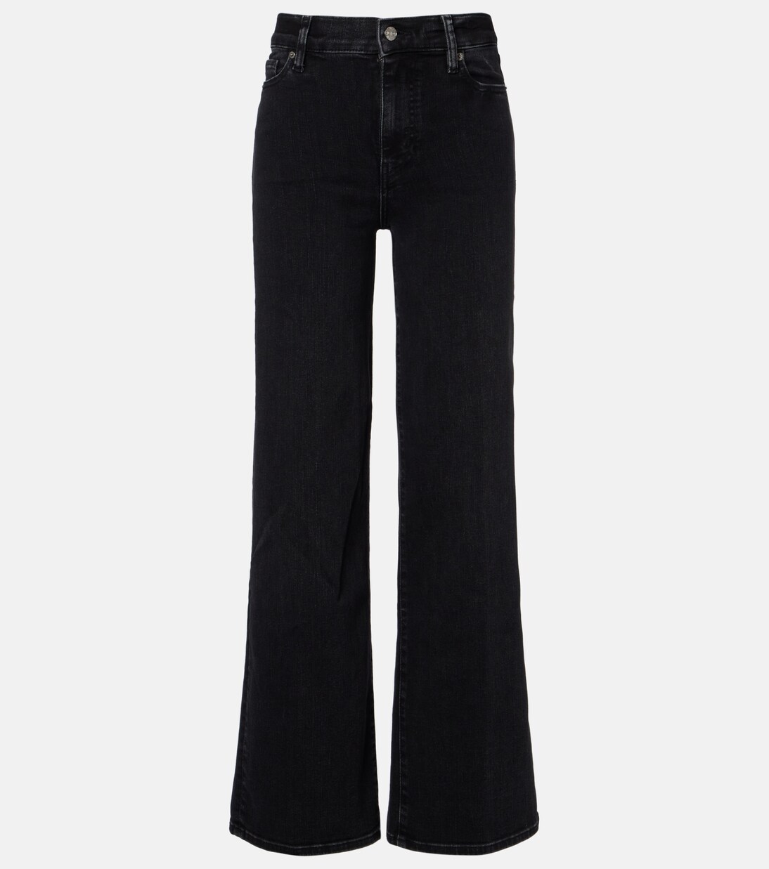 Le Slim Palazzo high-rise wide-leg jeans | Frame