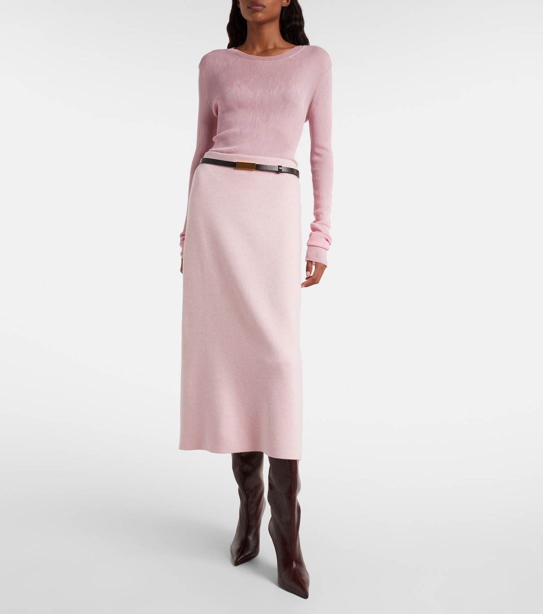 Stiefel Bella 100 aus Leder | Khaite