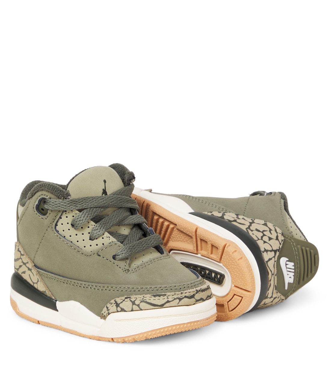 Baby Sneakers Air Jordan 3 Retro aus Leder | Nike Kids