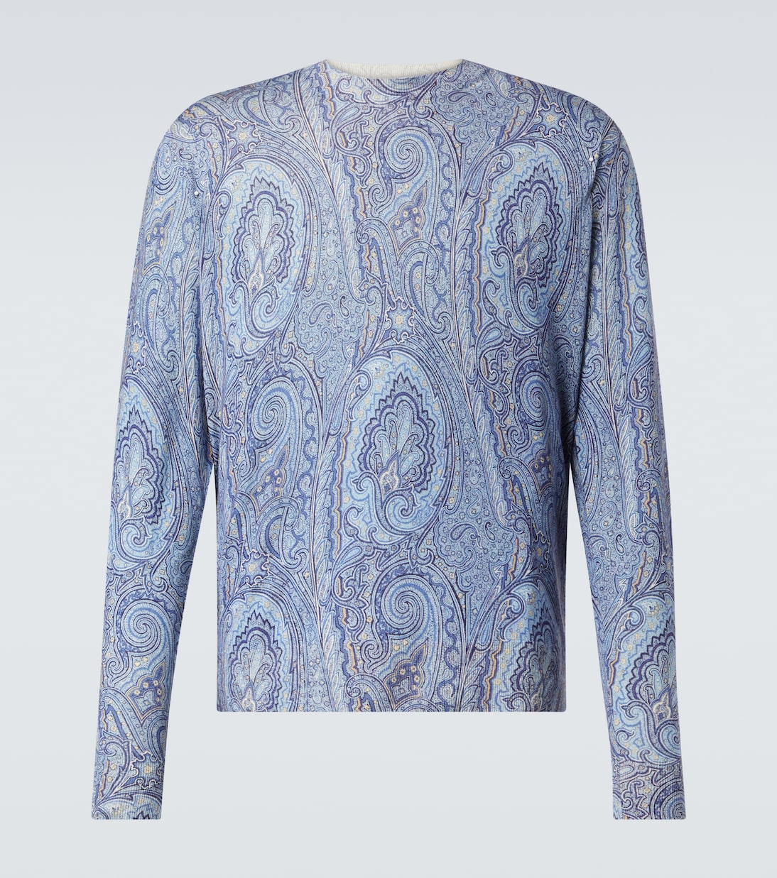 Paisley silk and cashmere sweater | Etro