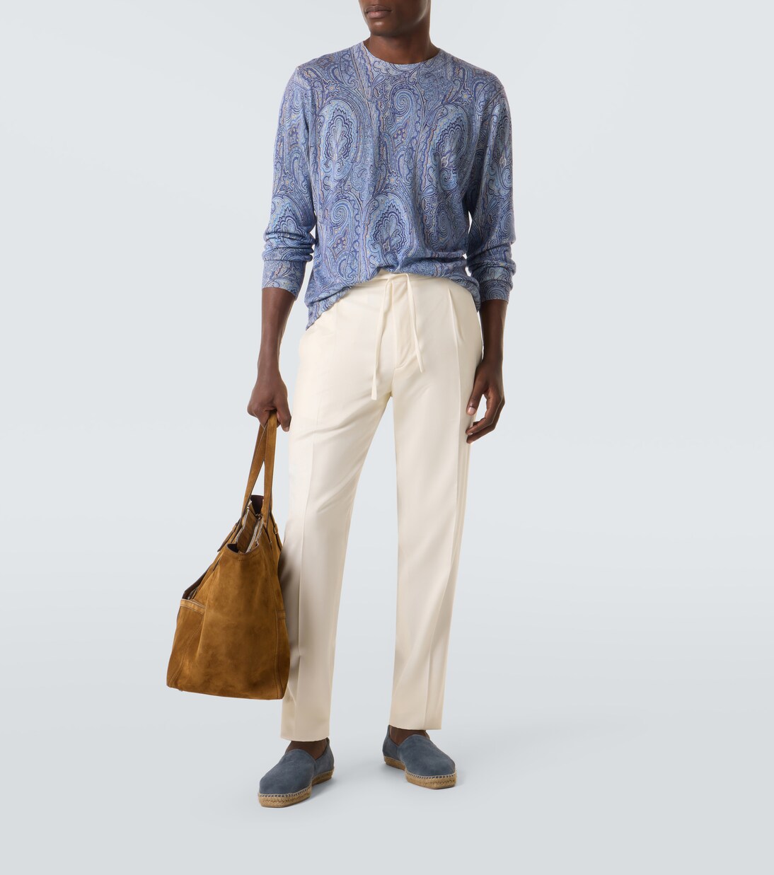 Paisley silk and cashmere sweater | Etro